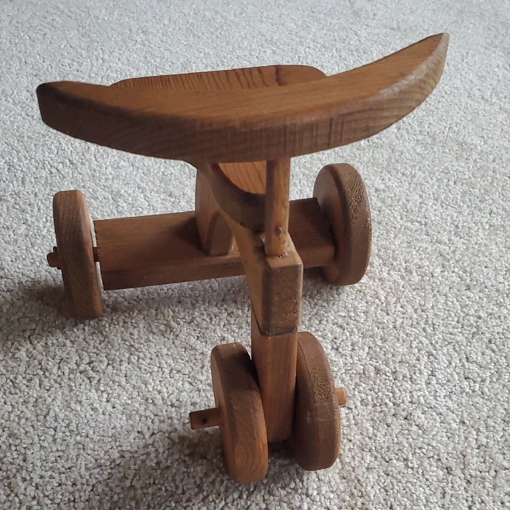 Minature Wooden Tricycle - Picture 3 of 9
